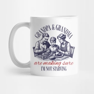 Grandpa And Grandma Mug